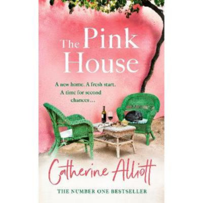 Catherine Alliott The Pink House hardback novel, UK version