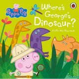 Peppa Pig lift-the-flap book Where's George's Dinosaur (British brand)