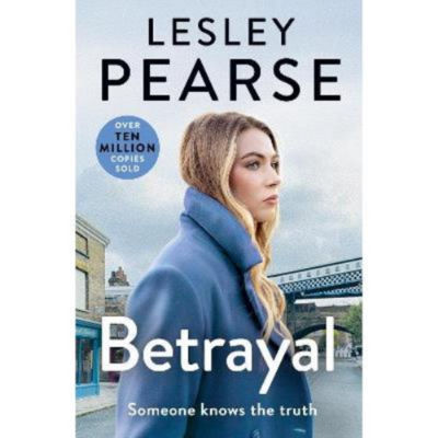 Lesley Pearse Betrayal hardback book cover, imported from the UK