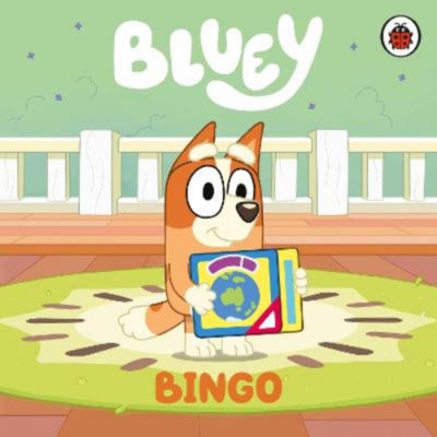 Bluey Bingo storybook cover, UK version