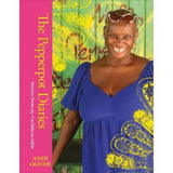 Hardback Pepperpot Diaries cookbook by Andi Oliver, UK version
