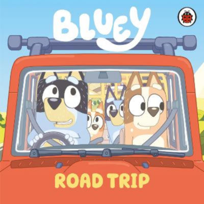Bluey Road Trip Story Book For Kids - British product