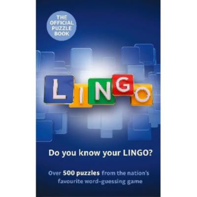 Lingo hardback puzzle book (British brand)