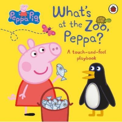 Peppa Pig touch-and-feel zoo book, UK version
