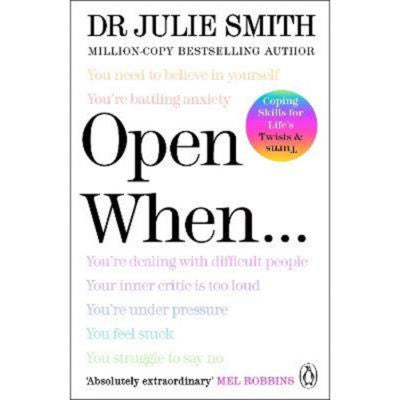 Julie Smith Open When paperback self-help book, imported from the UK