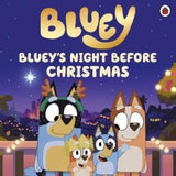 Bluey Night Before Christmas book for children, imported from the UK
