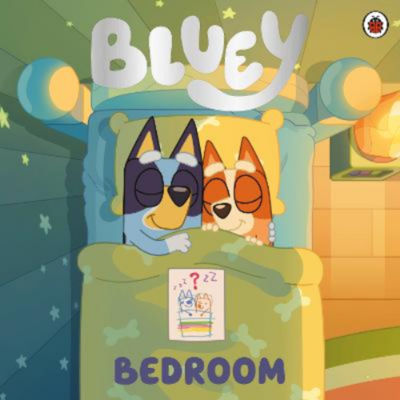 Bluey Bedroom story book - British product