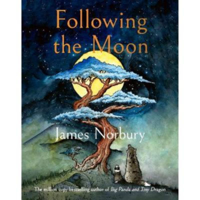 James Norbury Following the Moon hardback book, imported from the UK