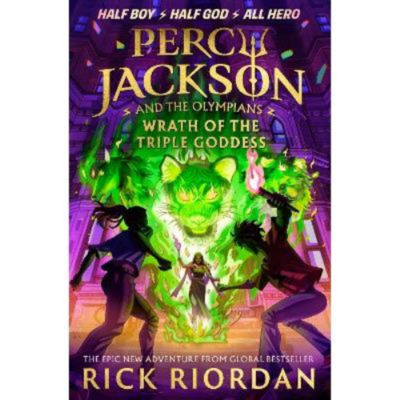 Percy Jackson Wrath of the Triple Goddess book, imported from the UK