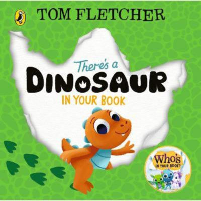 Tom Fletcher There's a Dinosaur in Your Book board book - British product