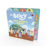 Bluey tabbed board book - British product