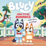 Bluey How to Be Romance lift-the-flap book, imported from the UK