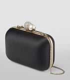 Jimmy Choo Cloud clutch bag with crystal dome clasp, imported from the UK