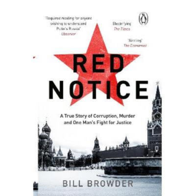 Red Notice paperback by Bill Browder - British product
