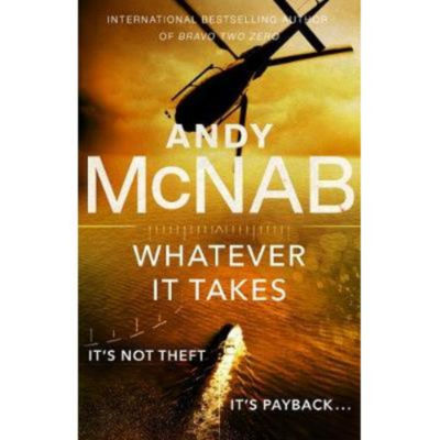Andy McNab Whatever It Takes paperback (British brand)