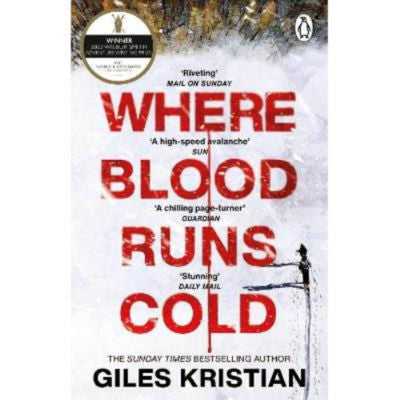 Giles Kristian Where Blood Runs Cold paperback book, imported from the UK