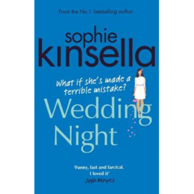 Sophie Kinsella paperback novel Wedding Night, imported from the UK