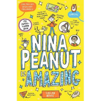 Nina Peanut children's book by Sarah Bowie, imported from the UK