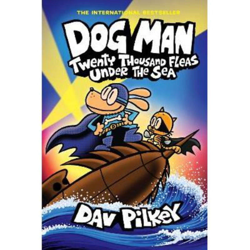Dav Pilkey Dog Man Storybook Twenty Thousand Fleas Paperback - British product