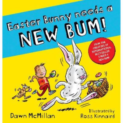 Dawn McMillan Easter Bunny New Bum paperback - British product