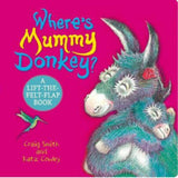 Craig Smith Where's Mummy Donkey felt flaps board book (British brand)