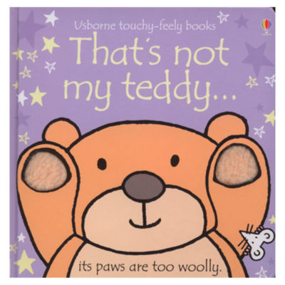 That's Not My Teddy Book 1 textured board book (British brand)