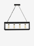 Brooklyn linear 4-light pendant ceiling light - British product