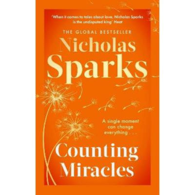 Nicholas Sparks Counting Miracles paperback book, UK version