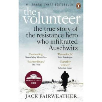 Paperback Volunteer Jack Fairweather book cover, imported from the UK
