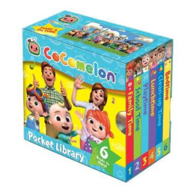 CoComelon pocket library six mini board books - British product