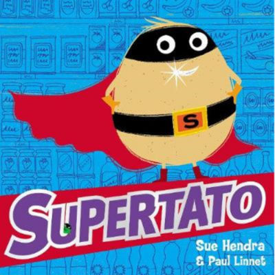 Sue Hendra Supertato paperback book cover - British product