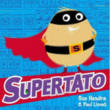 Sue Hendra Supertato paperback book cover - British product