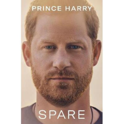 Spare hardback book by Prince Harry, UK version