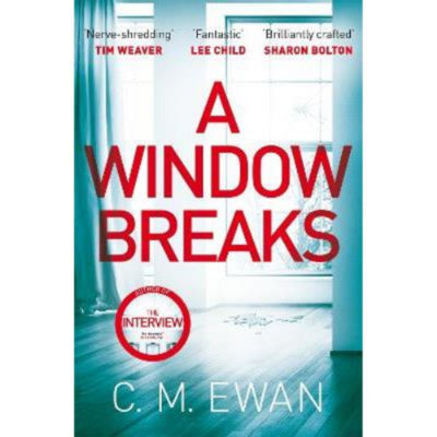 C. M. Ewan Window Breaks paperback thriller - British product