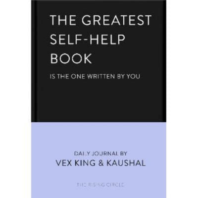 Vex King hardback self-help journal, imported from the UK