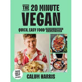 Calum Harris hardback 20-Minute Vegan cookbook - British product
