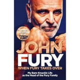 John Fury When Fury Takes Over hardback book, UK version