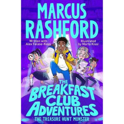 Breakfast Club Adventures: The Treasure Hunt Monster av Marcus Rashford Barne Mysterierbok