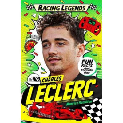 Racing Legends Charles Leclerc children's book, imported from the UK