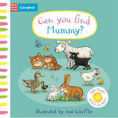Campbell Books Can You Find Mummy board book (British brand)