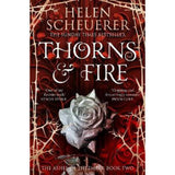 Helen Scheuerer Thorns & Fire romantasy novel, imported from the UK
