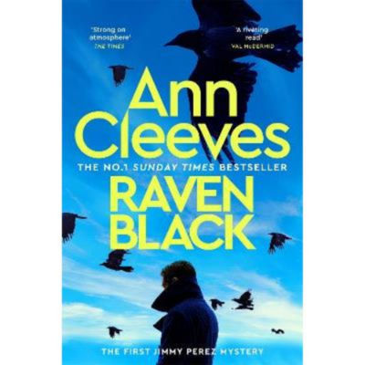 Ann Cleeves Raven Black British paperback crime novel, UK version