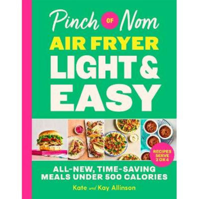 Pinch of Nom Air Fryer Light & Easy cookbook hardback, imported from the UK