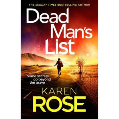 Karen Rose Dead Man's List hardback thriller - British product