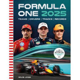 Formula One 2025 hardback guide by Bruce Jones, UK version