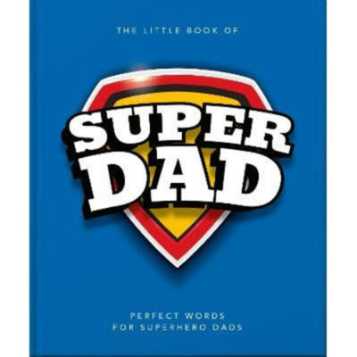 Orange Hippo! Little Book of SuperDad hardback book (British brand)
