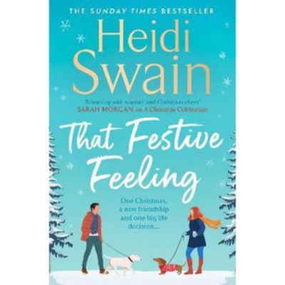 Heidi Swain's That Festive Feeling paperback imported from the UK
