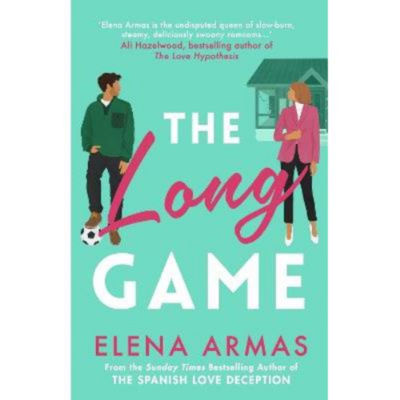Elena Armas Long Game paperback romance novel, UK version