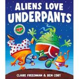 Claire Freedman Aliens Love Underpants picture book - British product