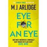 M.J. Arlidge hardback crime thriller Eye for an Eye - British product